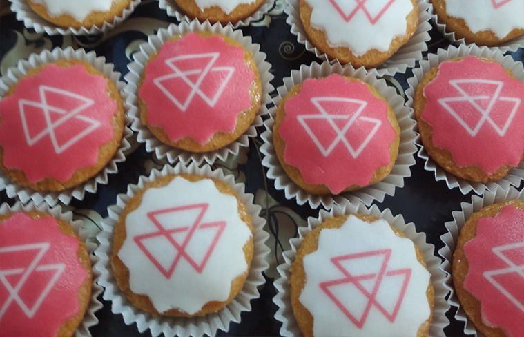 Baskılı Cupcake, Logolu Cupcake, Baskılı kapkek, Logolu kapkek