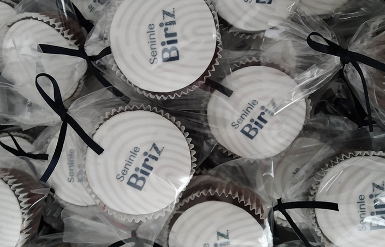 Baskılı Cupcake, Logolu Cupcake, Baskılı kapkek, Logolu kapkek