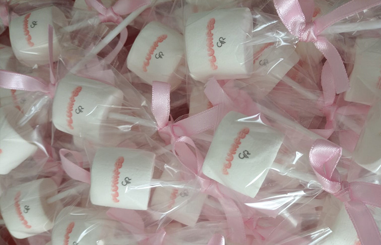 Baskılı Marşmelov, logolu marşmelov, baskılı marshmallow, logolu marshmallow